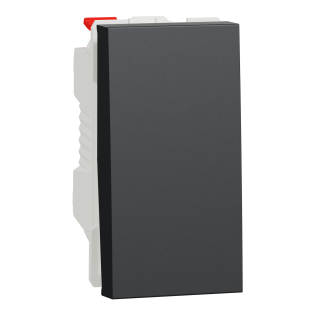 Schneider Electric NU310654, Unica, Antrasit, Liht Butonu, 1 Modül