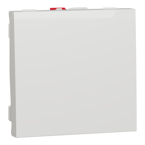 Schneider Electric NU320118, Unica, Beyaz, Anahtar, 2 Modül