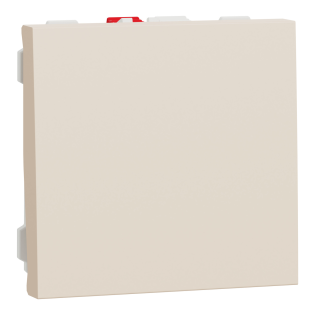 Schneider Electric NU320144, Unica, Krem, Anahtar, 2 Modül