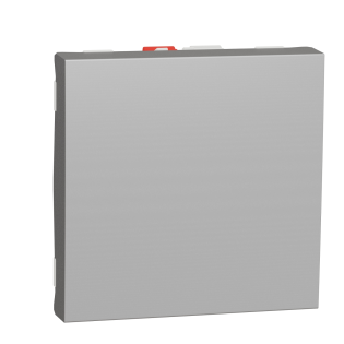Schneider Electric NU320330, Unica, Alüminyum, Vavien Anahtar, 2 Modül