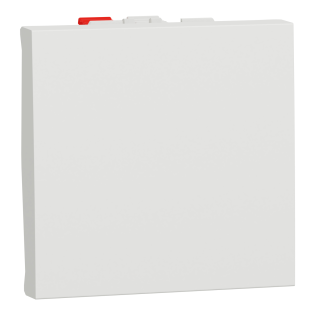 Schneider Electric NU320618, Unica, Beyaz, Liht Butonu, 2 Modül