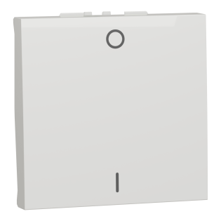 Schneider Electric NU326218, Unica, Beyaz, Anahtar, Çift Kutuplu, 16 Amper, 2 Modül