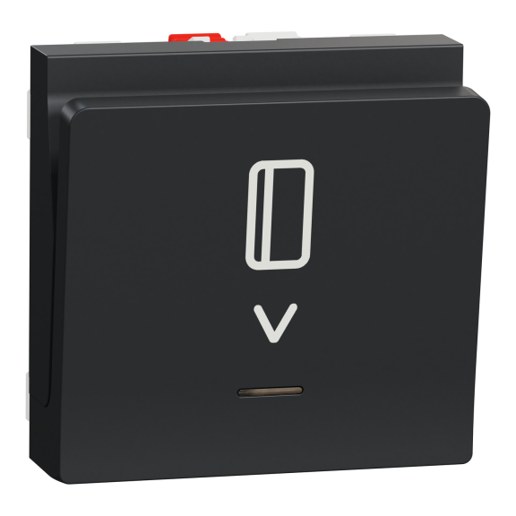 Schneider Electric NU328354, Unica, Antrasit, Energy Saver, Mekanik, 2 Modül
