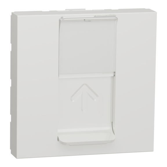 Schneider Electric NU341118, Unica, Beyaz, Data İnternet Prizi, RJ45, CAT 5-UTP, 2 Modül