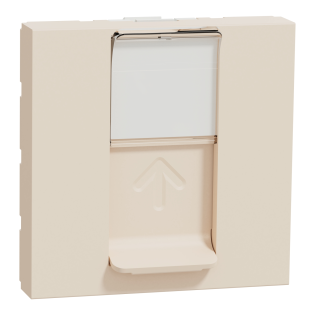Schneider Electric NU341544, Unica, Krem, Data İnternet Prizi, RJ45, CAT 6-UTP, 2 Modül