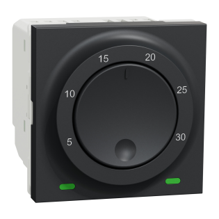 Schneider Electric NU350154, Unica, Antrasit, Termostat, 2300W, 2 Modül