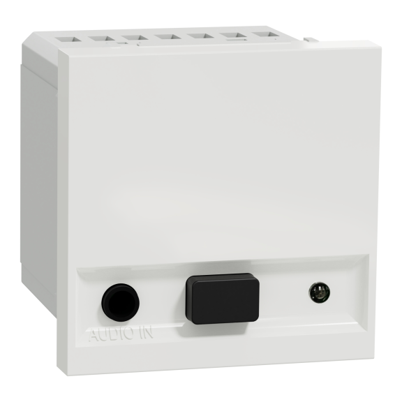 Schneider Electric NU360130, Unica, Alüminyum, Bluetooth Sinyal Alıcı Priz, 2 Modül