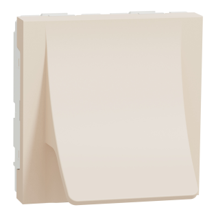 Schneider Electric NU386244, Unica, Krem, Kablo Çıkışı, 2 Modül