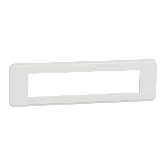 Schneider Electric NU411018, Unica Pro, Beyaz, Çerçeve, 10 Modül