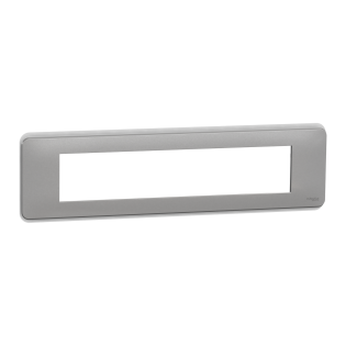 Schneider Electric NU411030, Unica Pro, Alüminyum, Çerçeve, 10 Modül
