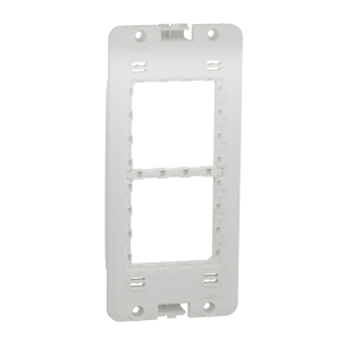 Schneider Electric NU7204P, Unica System Plus, 4 Modül Montaj Plakası