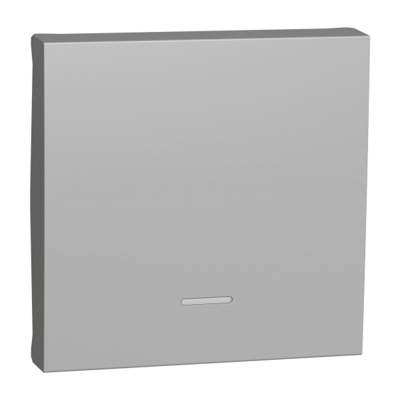 Schneider Electric NU920030N, Unica, Alüminyum, Işıklı Anahtar için Tuş Kapağı, 2 Modül