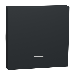 Schneider Electric NU920054N, Unica, Antrasit, Işıklı Anahtar için Tuş Kapağı, 2 Modül