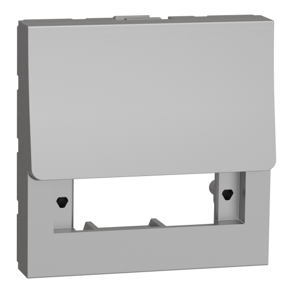 Schneider Electric NU943830, Unica, Alüminyum, Boş Fiberoptik İnternet Prizi Kapağı, SC/SC APC Simplex, 2 Modül