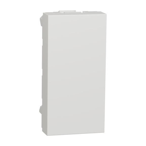 Schneider Electric NU986518, Unica, Beyaz, Kör Kapak, 1 Modül
