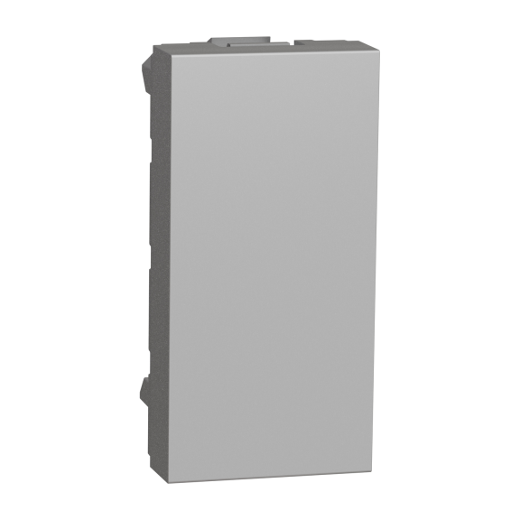 Schneider Electric NU986530, Unica, Alüminyum, Kör Kapak, 1 Modül