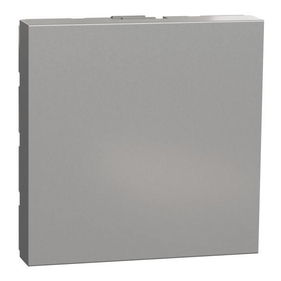 Schneider Electric NU986630, Unica, Alüminyum, Kör Kapak, 2 Modül