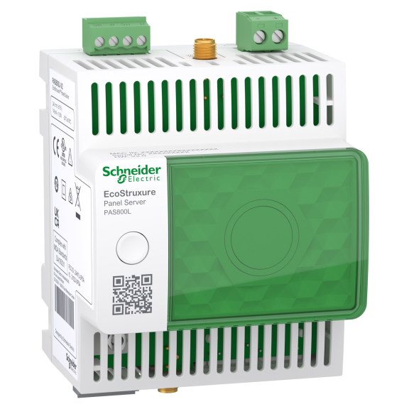 Schneider Electric PAS800L, EcoStruxure, Panel Server Gelişmiş Veri Kaydedici, 24 Volt DC