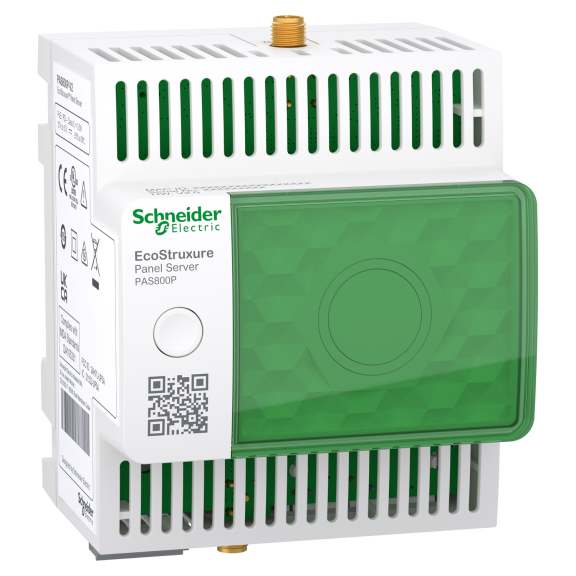 Schneider Electric PAS800P, EcoStruxure, Panel Server Gelişmiş Veri Kaydedici, PoE