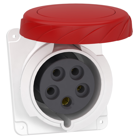 Schneider Electric PKF32F735, Pratika, 5x32 Amper, 3P+N+T, Eğik Makine Prizi, Vida Bağlantılı, IP67