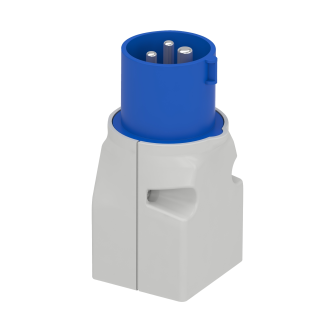 Schneider Electric PKZA203, Pratika, 3x16 Amper, CEE17/2P+T Schuko Dönüştürücü Adaptör
