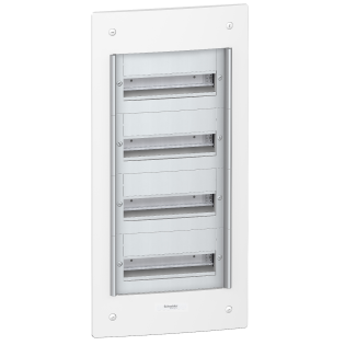 Schneider Electric PRA25413, Pragma, 52 Modül, 4 Sıralı, Kapaksız, Halojen Free, Sıvaaltı Dağıtım Kutusu