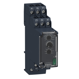 Schneider Electric RE22R1MYMR, Harmony RE22, Çok Fonksiyonlu, 0.05sn-300s, Zaman Rölesi, 1 K/A Röle Çıkışlı, 24-240 Volt AC/DC