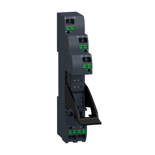 Schneider Electric RGZE05P, Harmony RXG, 5 Pinli Soketli Röleler için Hızlı Bağlantılı Röle Soketi