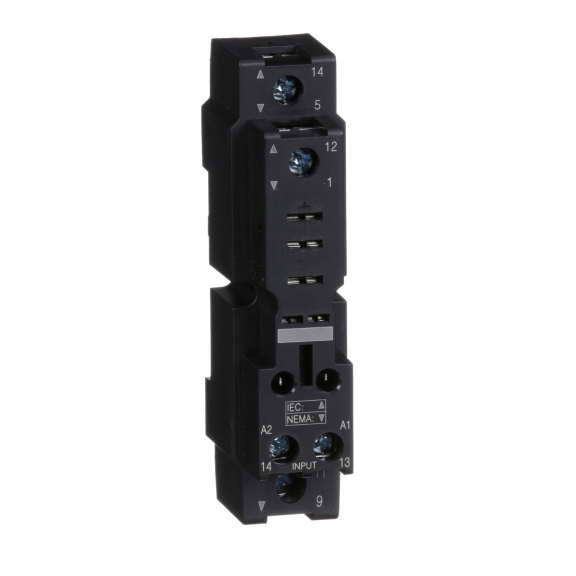 Schneider Electric RPZF1, Harmony RPM, 5 Pinli Soketli Röleler için Röle Soketi