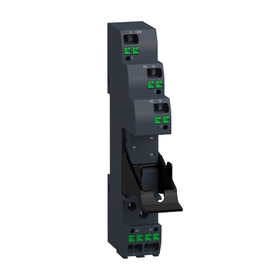 Schneider Electric RSZE05P, Harmony RSB, 5 Pinli Soketli Röleler için Hızlı Bağlantılı Röle Soketi