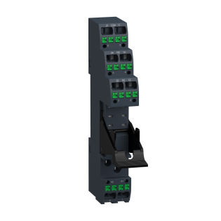 Schneider Electric RSZE08P, Harmony RSB, 8 Pinli Soketli Röleler için Hızlı Bağlantılı Röle Soketi