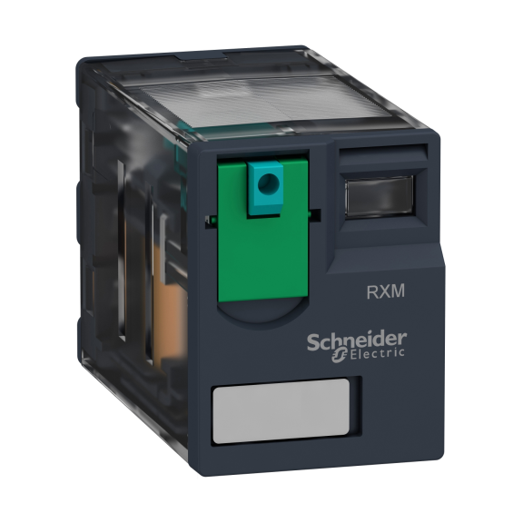 Schneider Electric RXM3AB1FD, Harmony RXM, 10 Amper, 110 Volt DC, 3 K/A Kontaklı, 11 Pinli, Soketli Röle, Test Butonlu