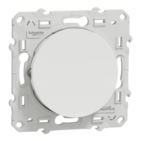 Schneider Electric S520205, Odace, Beyaz, Permütatör(Ara Vavien) Anahtar, Çerçevesiz