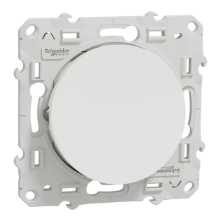 Schneider Electric S520276, Odace, Beyaz, Liht Anahtarı, Işıklı, Çerçevesiz