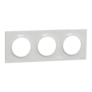 Schneider Electric S520706A1, Odace Styl, Gri, Üçlü Çerçeve
