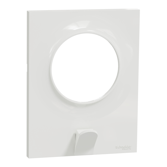 Schneider Electric S520722, Odace Pratik, Beyaz, Anahtar Tutuculu Çerçeve