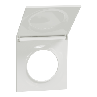 Schneider Electric S520752, Odace, Beyaz, Priz Ürünleri için Kapaklı Çerçeve, IP21