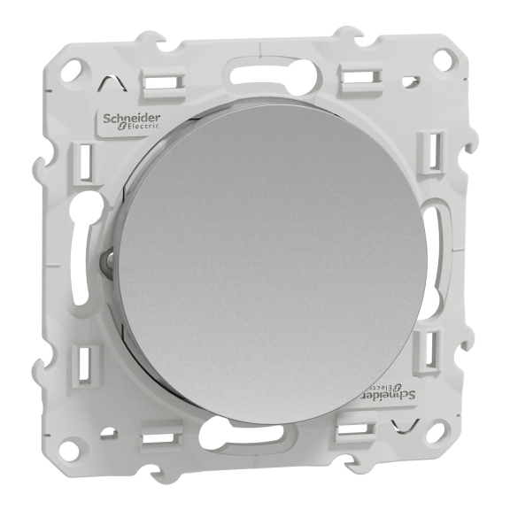 Schneider Electric S530205, Odace, Alüminyum, Permütatör(Ara Vavien) Anahtar, Çerçevesiz