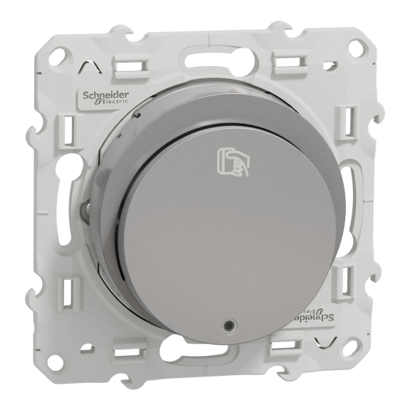 Schneider Electric S530283, Odace, Alüminyum, Energy Saver, Mekanik, Çerçevesiz