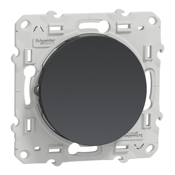 Schneider Electric S540205, Odace, Antrasit, Permütatör(Ara Vavien) Anahtar, Çerçevesiz