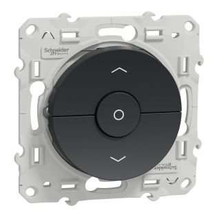 Schneider Electric S540208, Odace, Antrasit, Jaluzi Kumanda Anahtarı, Çerçevesiz
