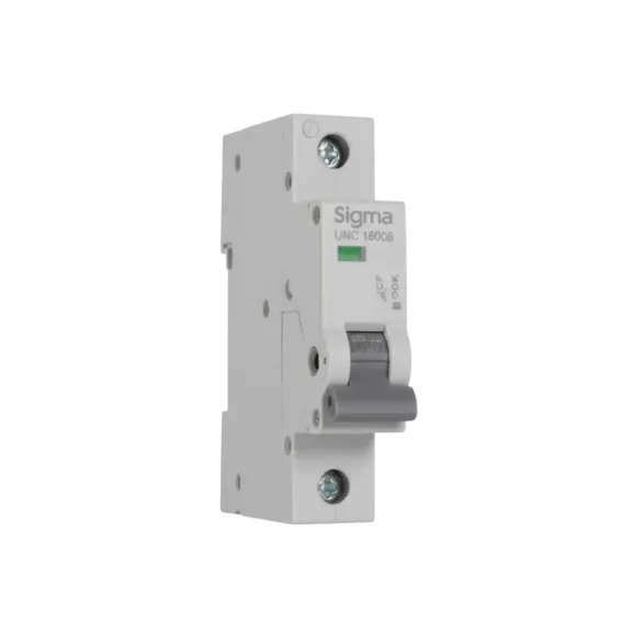 Sigma 1SD116C, 16 Amper, 1 Kutuplu, Otomatik Sigorta, 10 kA, 250 Volt DC