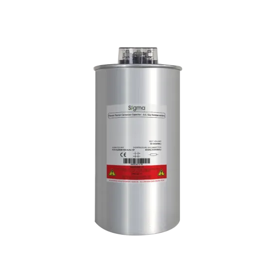 Sigma 3UK525-1, 1 kVAR, 525 Volt, Ağır Hizmet Kondansatörü, 50x85mm, 3UK525 Serisi