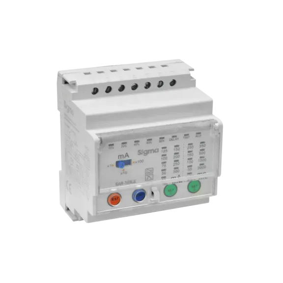 Sigma SAR103LE, VigiRex, RH99M 0,03-30 Amper Kaçak Akım Algılama Rölesi, SAR-103LE