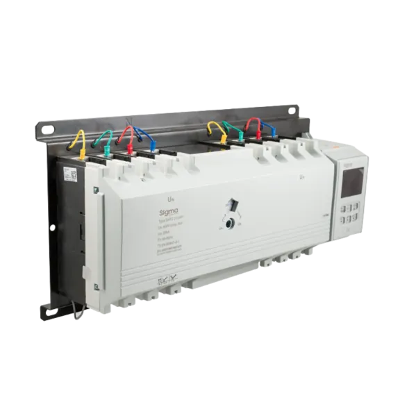 Sigma SATS100, 100 Amper, 4 Kutuplu, Otomatik Transfer Şalteri, 400 Volt, TM Korumalı