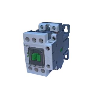 Sigma SCG080230, 80 Amper, 37 kW, 3 Kutuplu, Çift Bobin Girişli Kontaktör, 230 Volt AC, 1NA+1NK, SCG 80