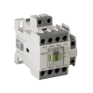 Sigma SCT018230, 18 Amper, 7,5 kW, 4 Kutuplu, Enversör Kontaktör, SCT 18