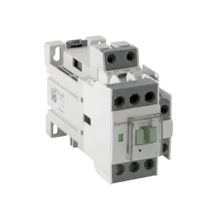 Sigma SDM032024, 32 Amper, 15 kW, 3 Kutuplu, Kontaktör, 24 Volt DC, 1NA+1NK, SDM 32