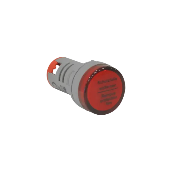 Sigma SL22-220DSR, Kırmızı, Ledli Sinyal Lambası, 220 Volt AC, 22mm, SL-22-22DS