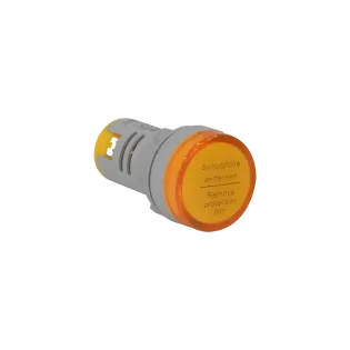 Sigma SL22-220DSY, Sarı, Ledli Sinyal Lambası, 220 Volt AC, 22mm, SL-22-22DS